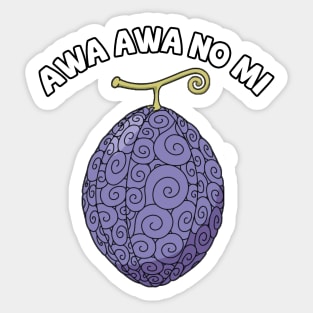 Awa Awa no Mi Devil Fruit Sticker